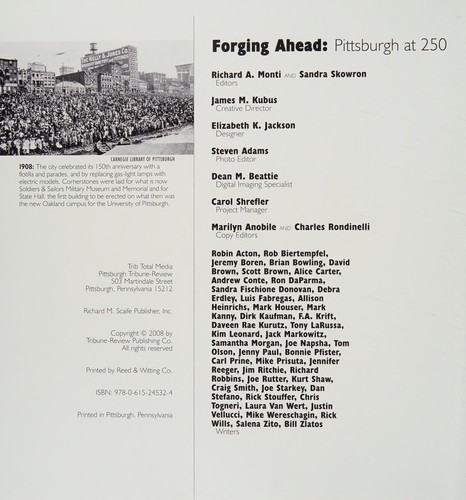 Cover for Forging ahead