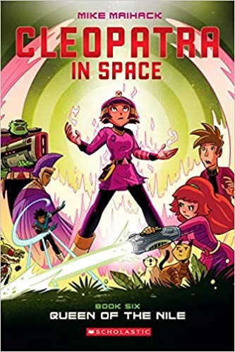 Cover for Queen of the Nile (Cleopatra in Space #6)