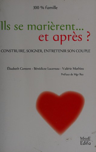 Cover for Ils se marièrent et après?