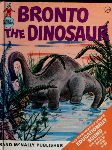 Cover for Bronto the dinosaur