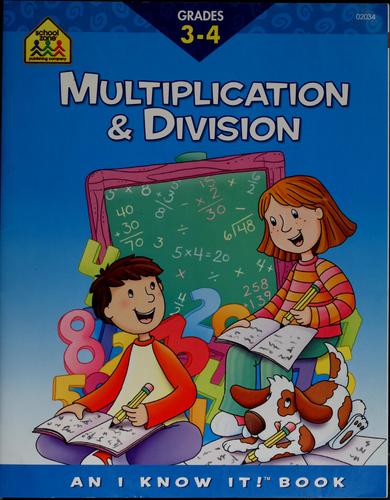 Cover for Multiplication & division
