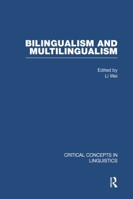 Cover for Bilingualism and multilingualism