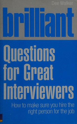 Cover for Brilliant Questions For Great Interviewers