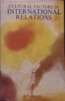 Cover for Cultural Factors in International Relations