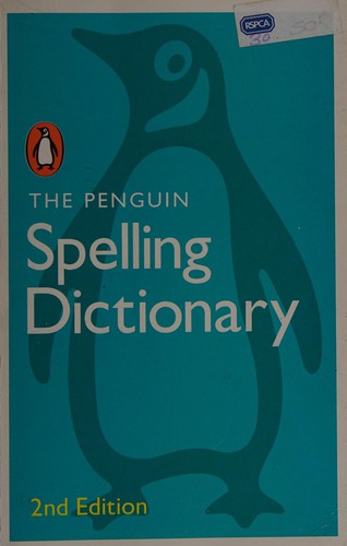 Cover for The Penguin spelling dictionary