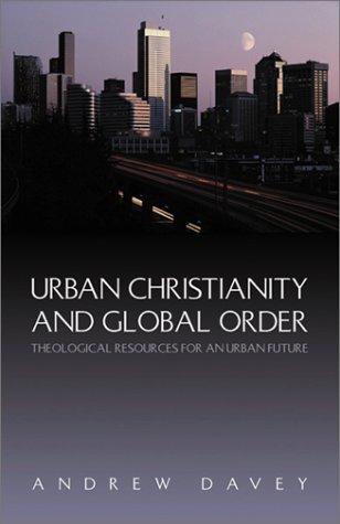 Cover for Urban Christianity and Global Order