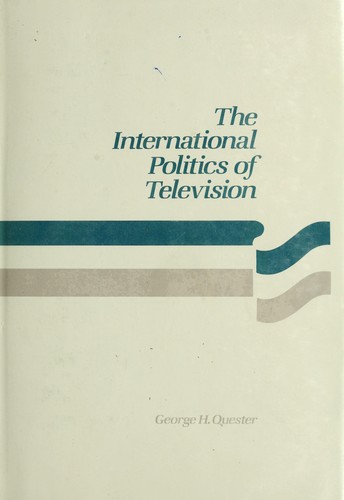 Cover for The international politics of television