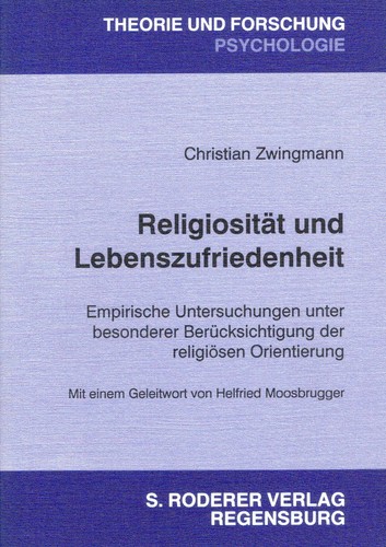 Cover for Religiosität und Lebenszufriedenheit