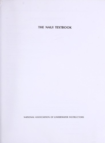 Cover for The Naui Textbook
