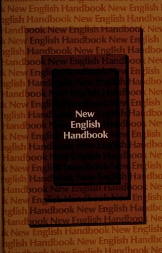 Cover for New English handbook
