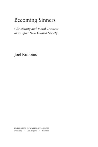 Cover for Becoming sinners