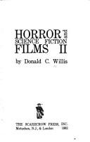 Cover for Horror and Science Fiction Films II (1972-1981)