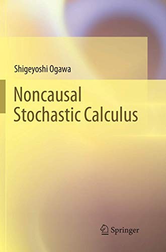 Cover for Noncausal Stochastic Calculus