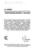 Cover for La Crisis