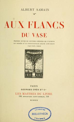 Cover for Aux flancs du vase
