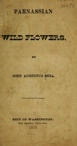 Cover for Parnassian wild flowers