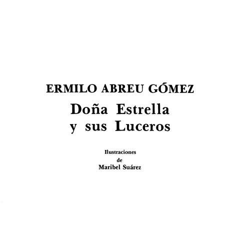 Cover for Doña Estrella y sus Luceros