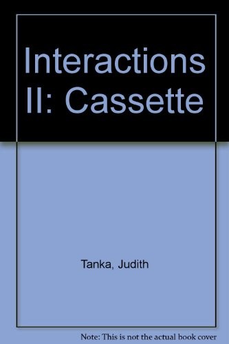 Cover for Student Audiocassette to accompany Interactions II