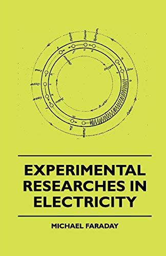 Cover for Experimental Researches In Electricity