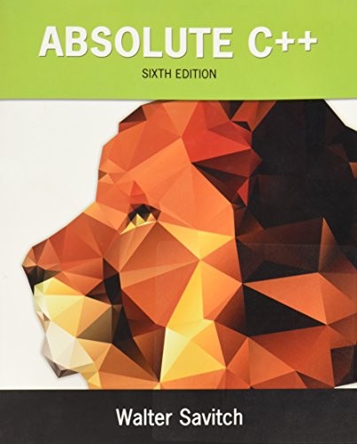 Cover for Absolute C++