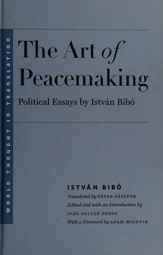 Cover for The art of peacemaking
