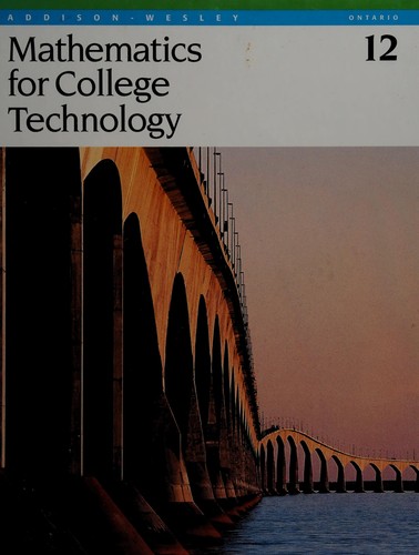 Cover for Mathematics for college technology 12
