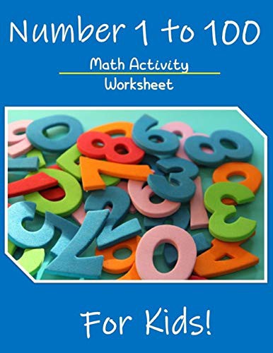Cover for Numbers 1 to 100 Math Activity Worksheet for Kids