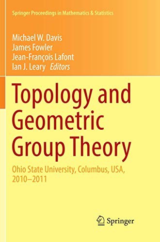 Cover for Topology and Geometric Group Theory
