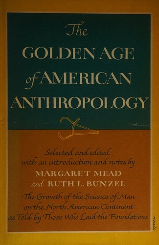 Cover for The golden age of American anthropology