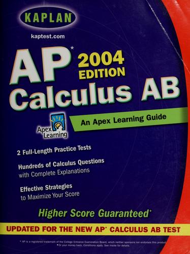 Cover for AP Calculus AB