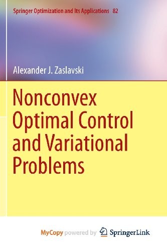 Cover for Nonconvex Optimal Control and Variational Problems