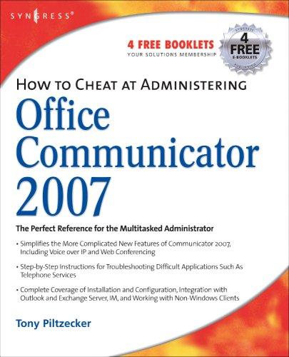 Cover for How to Cheat at Administering Office Communicator 2007 (How to Cheat) (How to Cheat)