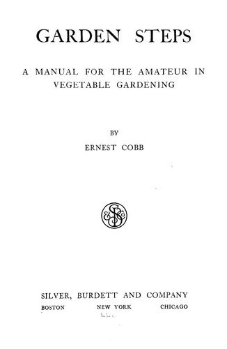 Cover for Garden steps