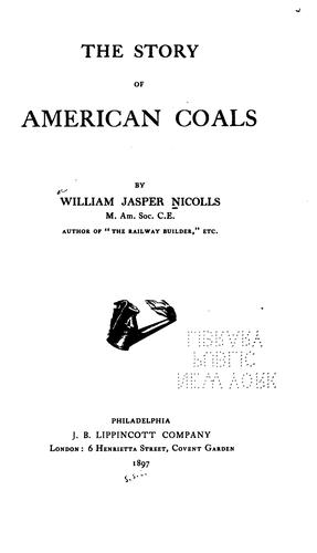 Cover for The Story of American Coals