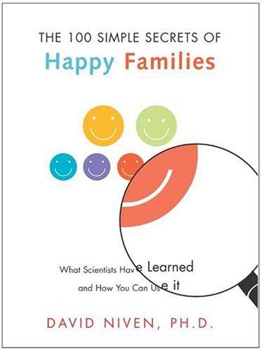 Cover for 100 Simple Secrets of Happy Families