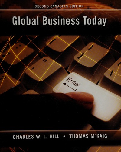 Cover for Global business today