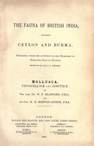 Cover for Mollusca.