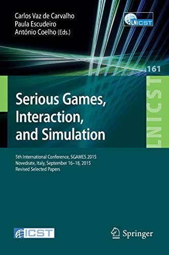 Cover for Serious Games, Interaction, and Simulation