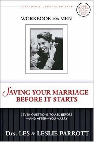 Cover for Saving Your Marriage Before It Starts Workbook for Men