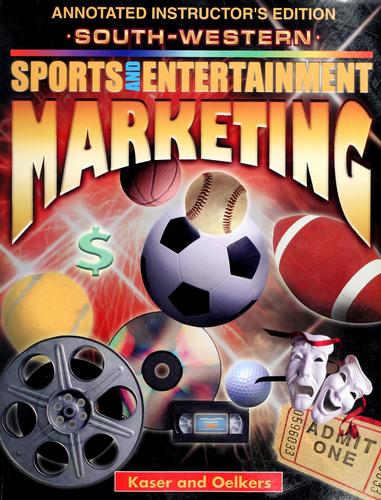 Cover for Sports and entertainment marketing