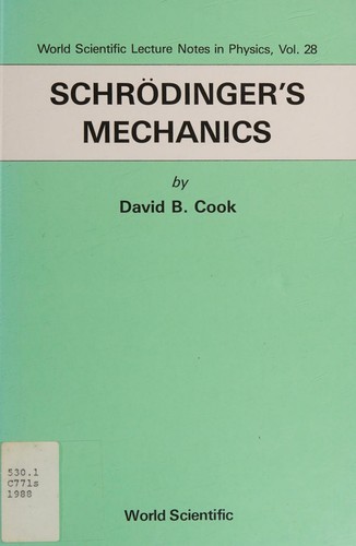 Cover for Schrödinger's mechanics