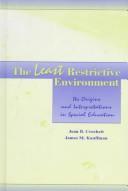 Cover for The Least Restrictive Environment