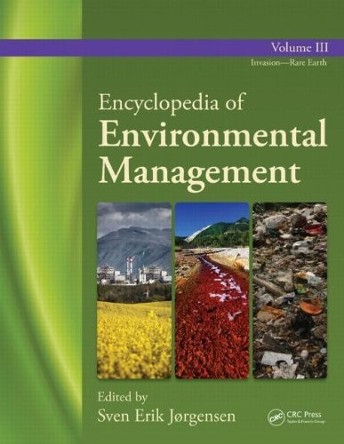 Cover for Encyclopedia of Environmental Management - Volume 3