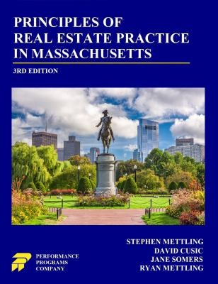 Cover for Principles of Real Estate Practice in Massachusetts