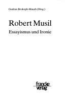 Cover for Robert Musil