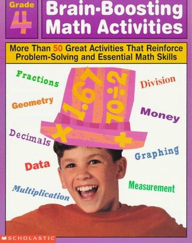 Cover for Brain-Boosting Math Activities: Grade 4