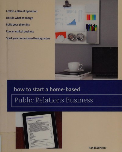 Cover for How to start a home-based public relations business