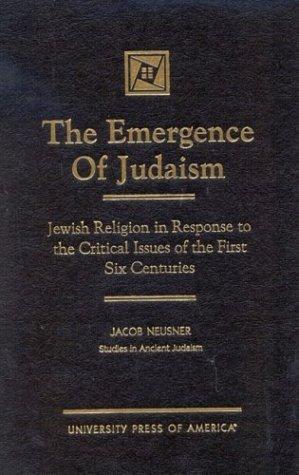 Cover for The Emergence of Judaism