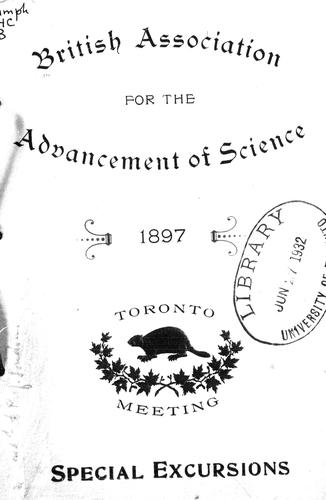 Cover for Special excursions