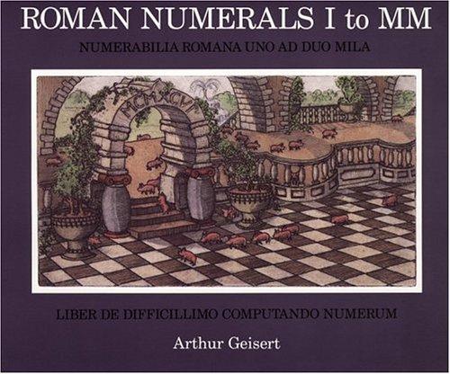 Cover for Roman Numerals I to MM